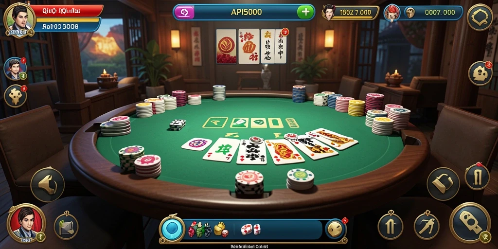 Screenshot utama API5000 menampilkan gameplay seru QiuQiu.