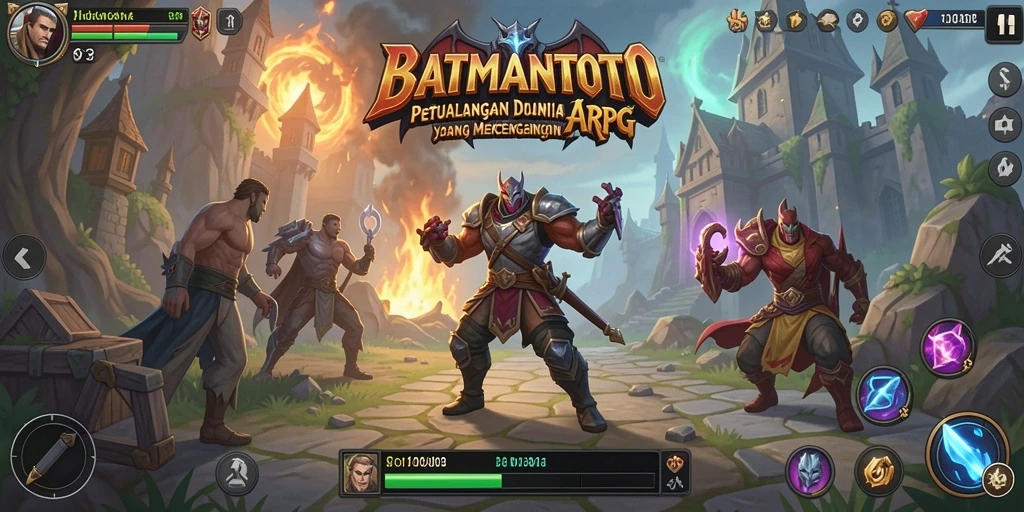 Tampilan gameplay BATMANTOTO yang seru dan penuh aksi.