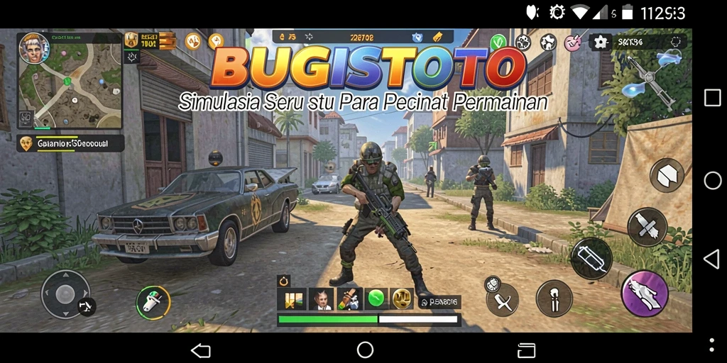 Tampilan gameplay menarik dari BUGISTOTO dengan elemen simulasi yang interaktif.