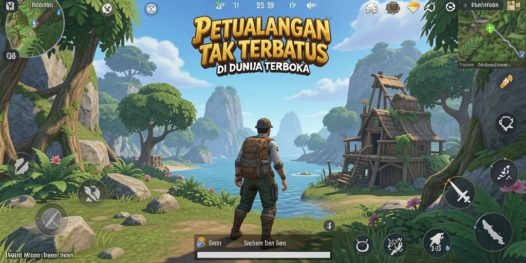 Tangkapan layar F08 menampilkan petualangan Open World yang mendebarkan.