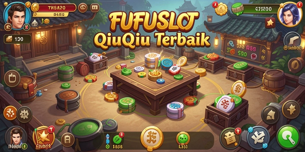 Tampilan screenshot permainan QiuQiu FUFUSLOT yang mengesankan.