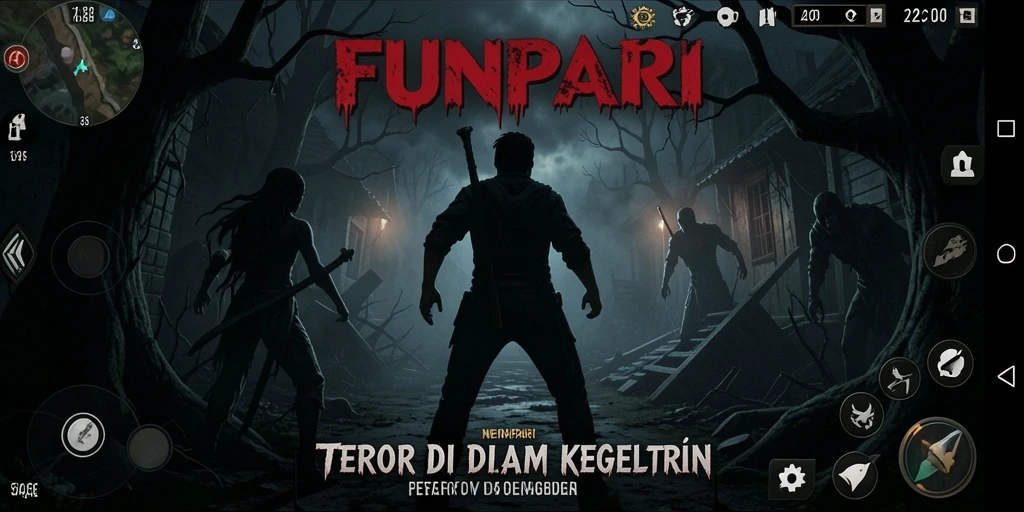 Gameplay mencekam di kegelapan yang penuh misteri.