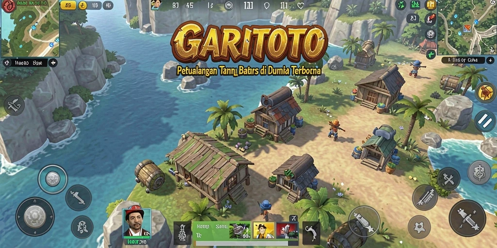 Tampilan menakjubkan dari gameplay Open World GARITOTO.