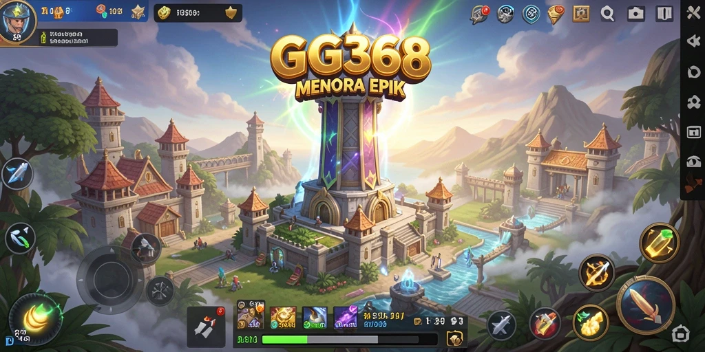 Gameplay menara pertahanan yang mendebarkan dari GG368.