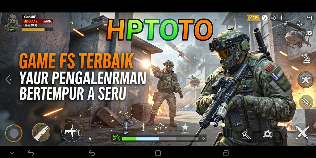Tampilan gameplay HPTOTO yang menegangkan dan seru saat bertempur.