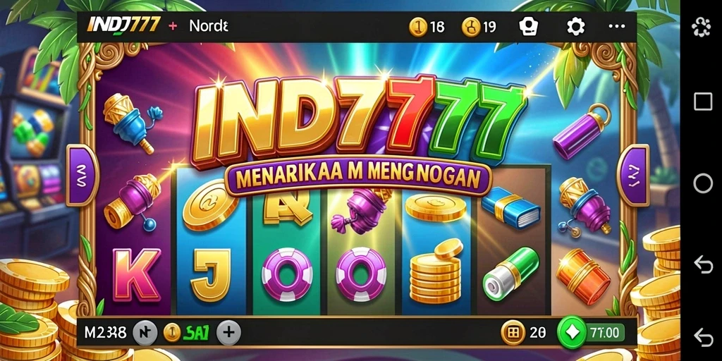 Screenshot gameplay Slot IND777 yang penuh aksi dan kesenangan.