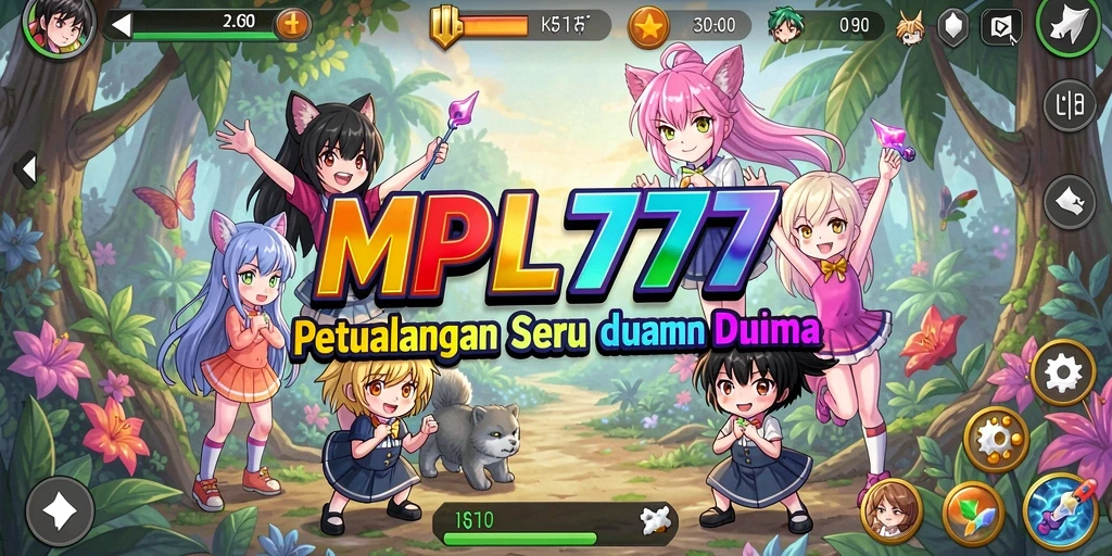 Gameplay seru dan karakter anime ikonik di MPL777.