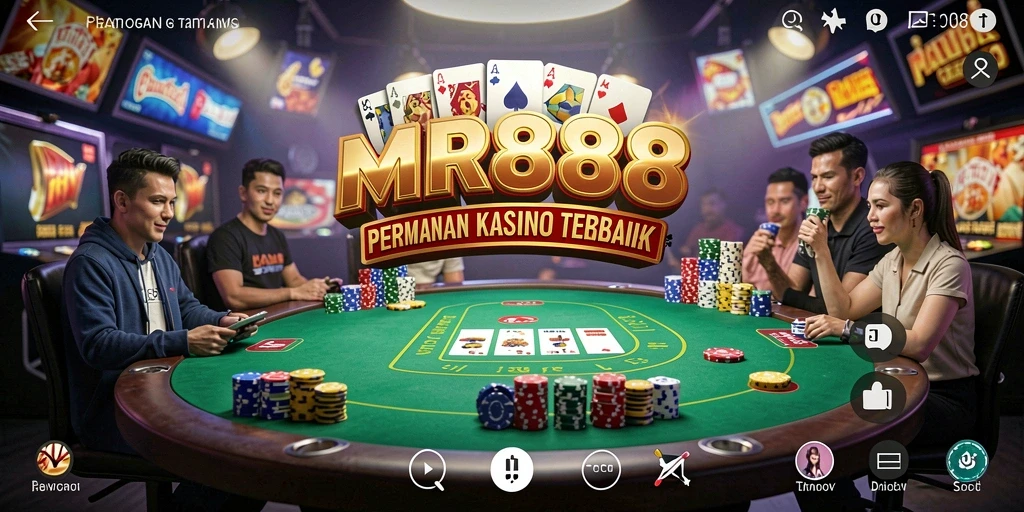 Tampilan gameplay MR888 yang menarik dan mendebarkan.