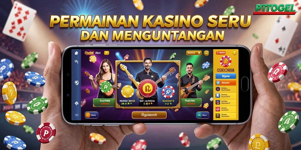 Tampilan gameplay PTTOGEL yang menarik dan interaktif.