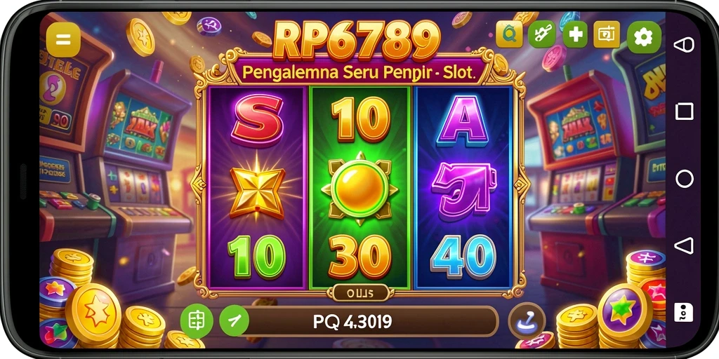 Tampilan gameplay menarik dari RP6789 dengan tema Slot.
