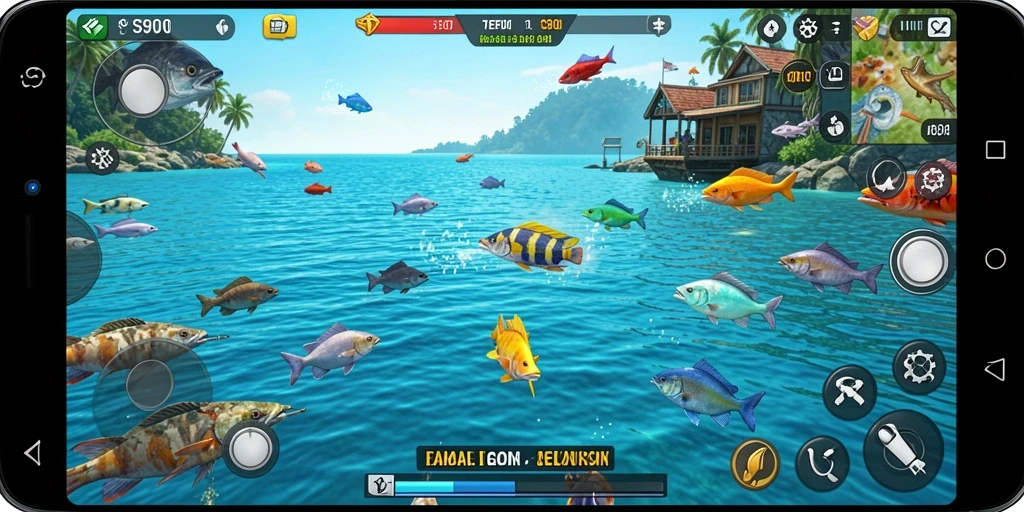 Screenshot S80 menampilkan gameplay Tembak Ikan yang seru dan penuh aksi.