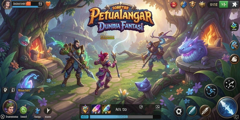 Tangkapan layar gameplay yang menampilkan petualangan seru di SOBET88.